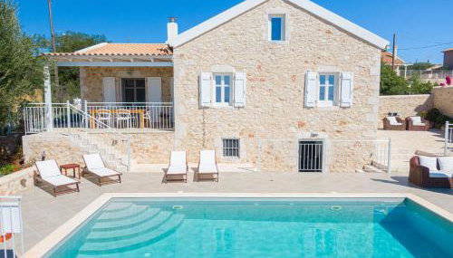 Fiscardo Luxury Stone Villa Alex ,with sunset view! - Foto 3