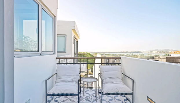 w Cool 1BR With Private Terrace in Plaza Herrera - Foto 3, Habitación