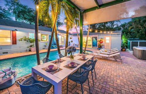 Heated Pool Las Olas Victoria Park Near Beach Escapism at its finest Mermaid Key - Foto 17