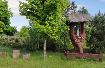 Zielony domek nad Marychą w Budwieć - Foto 50