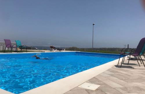 Villa con piscina vista mare e Etna - Foto 67