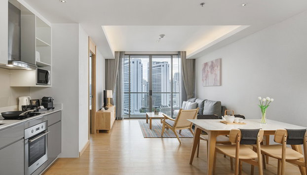 Oakwood Suites Bangkok - Foto 5, Quarto