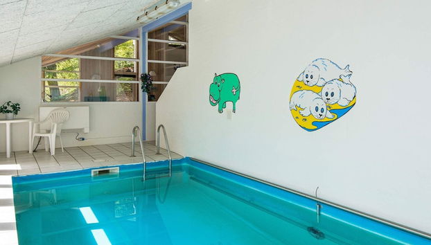 Bright Holiday Home in Glesborg near Beach - Foto 3, Piscina