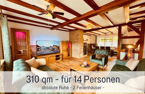 Großes Ferienhaus für 12 -17 Personen mit Whirlpool - Spielzimmer und Garten - Photo 70