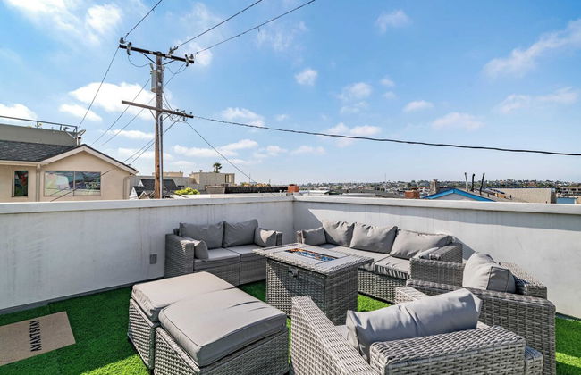 Private Rooftop + Steps to the Beach Chic Design Seaside Style by Avantstay - Foto 39