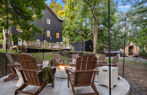 Hudson Valley Hot Tub Sauna Fire Pit Games - Foto 1