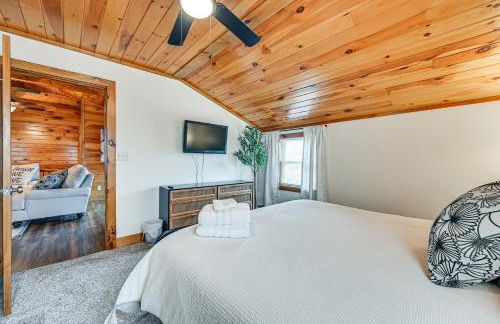 Private Hot Tub, Arcade Game Bee Spring Cabin - Foto 11