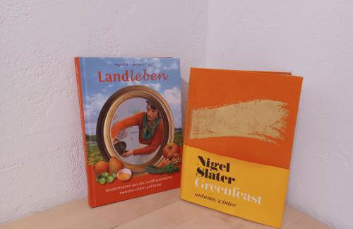 Ehemalige Bibliothek Apartment für 2 mit Küche Kamin Netflix Parken und Hofladen - Foto 20