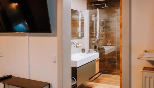 Hollands Ferienhaus Genuss am Wald mit Stil 2 SZ Fahrradgarage Klimaanlage - Foto 3, Shower