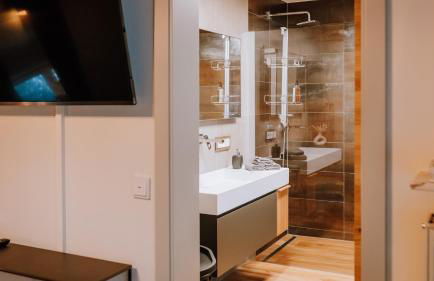 Hollands Ferienhaus Genuss am Wald mit Stil 2 SZ Fahrradgarage Klimaanlage - Foto 3