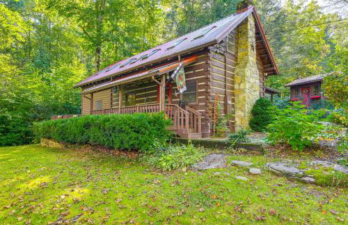 Hot Tub and Fire Pit Cozy Cabin in Maggie Valley - Foto 25