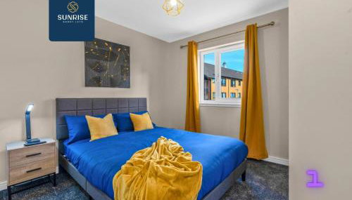 Lochee 1 - Large 4 Bedroom House with 6 Beds and 3 bathrooms, TVs in each room, Free Parking, Fully Equipped, Local Amenities, Easy Ring Road Access by SUNRISE LONG LETS and SERVICED ACCOMMODATION DUNDEE - Foto 4