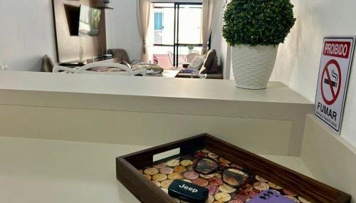 Bombas/ Bombinhas, a 50m do Mar, Apartamento 2 quartos, com churrasqueira na sacada, Ar e Wi-fi - Foto 3