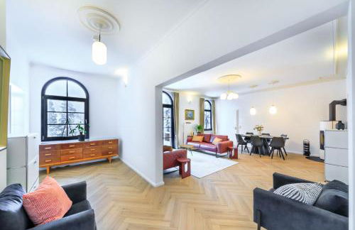 5 Sterne Ferienwohnung Schlossplatz - Sachsen Vogtland Erzgebirge 6 Personen 3 SZ Sauna Kamin - Foto 14