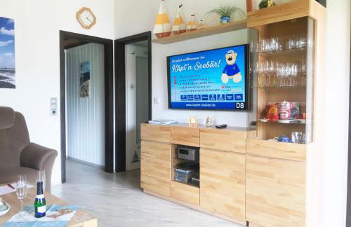 Urlaub beim Käptn! Freistehendes Premium Nordsee-Ferienhaus mit Fahrrädern, Stellplatz und Garten, 150m zur Nordsee - Foto 7