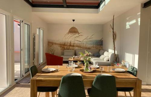 Vue Mer 2 pas des plages 10 pers 4 chambres Villa KER LOT PLAGE - Foto 54