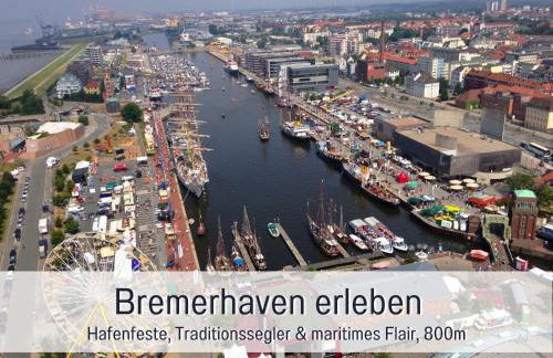 Fewos-Bremerhaven, Ferienwohnung "Rutenberg" - moderne Stadtwohnung in Bremerhaven mit Homeoffice, Küche & WLAN - alles fußläufig erreichbar - Photo 41