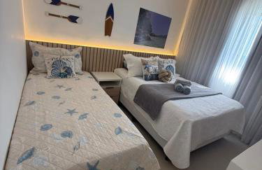 Apto de Luxo 400m Prainha-Piscina-churrasqueira-Ar-condicionado-Sand beach - Foto 9