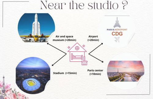 Studio 10min Paris Centre I CDG - Foto 16