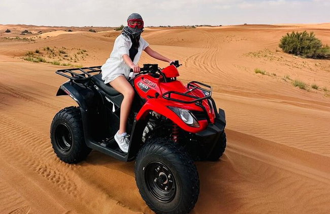 Dubai: Quad Bike Safari, Camels, & Camp with BBQ Dinner - Photo 16