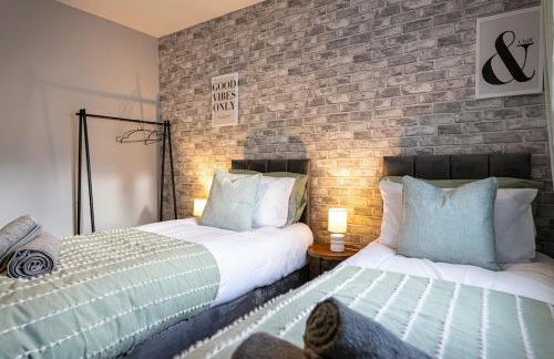 Eden House Luxury 3 Bedroom 6 Sleeper Home Near NEC and Birmingham Airport - Foto 50