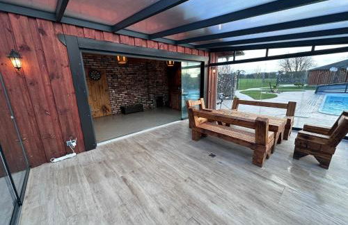 Ferienhaus MILA - Pool, Sauna, Whirlwanne, 5000qm Privatgelände mit Bolzplatz - Foto 29