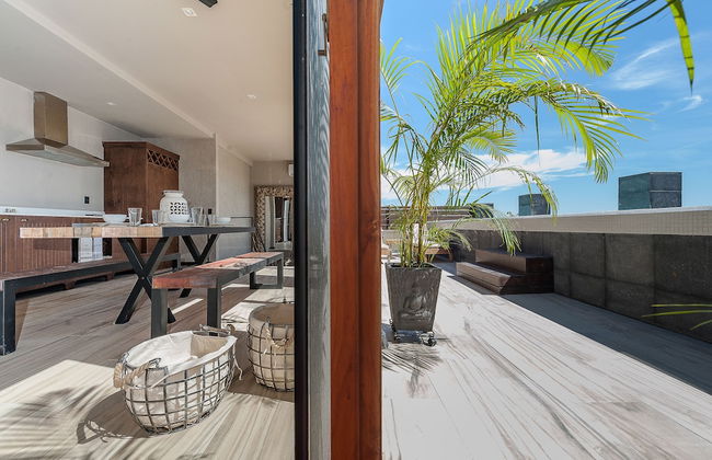 Aparthotel in Tulum with swimming pool and garden - Photo 41