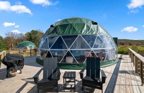 'The Bear Dome' with Barrel Hot Tub in Franklin - Foto 21