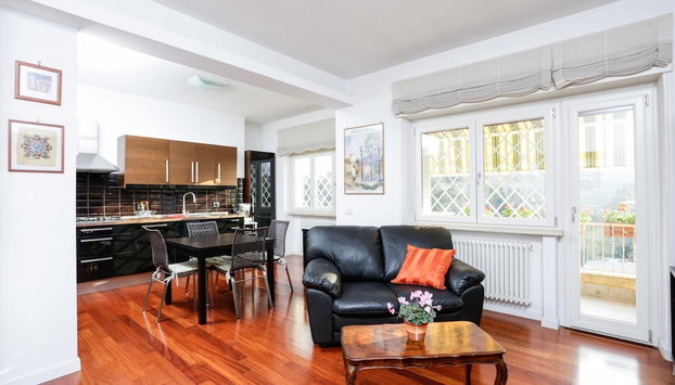 Enjoy the Sunset on Your Vatican Terrace - Foto 3, Habitación