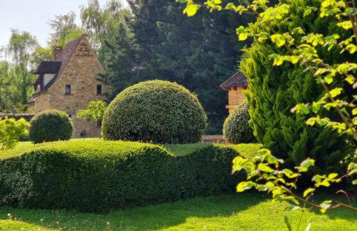 Les Granges Hautes, maisons de vacances, proches de Sarlat avec piscine, parc, - Foto 40