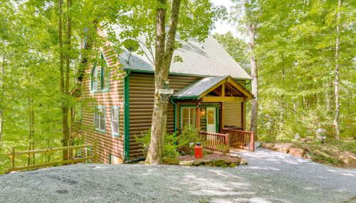 Game Room and 3-Story Deck at Lake Hiwassee Hideaway - Foto 2