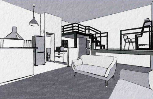 Loft calme et accueillant Metro Hoche Paris - Foto 1