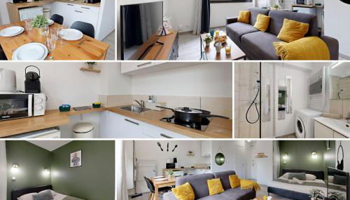 expat renting - Le Cocon Vert - Wifi - Near station - Foto 2