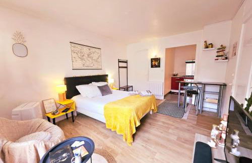 Charmant Studio proche centre avec balcon+parking - Foto 9