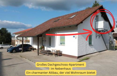 Holledau-Apartments - FeWo bis 5 Pers - getrennte Betten möglich - Vollausstattung - 24h Checkin - wöchentl Reinigung u Wäschewechsel - Waschmaschine u Trockner - WLAN - Minibar - XXL Parkplätze - Garten - ruhige Lage - Foto 39