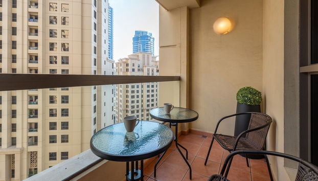 Cozy 3BR Space at JBR Beach Nearby - Foto 2, Habitación