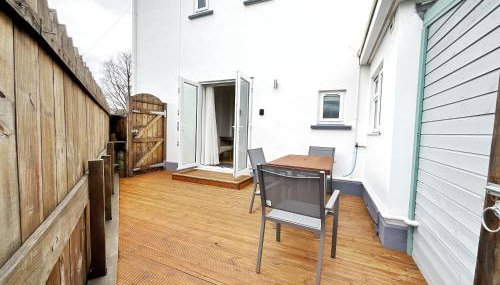 White Eden - explore Cornwall from a comfy central appartment - Foto 5, Garden, sunbed