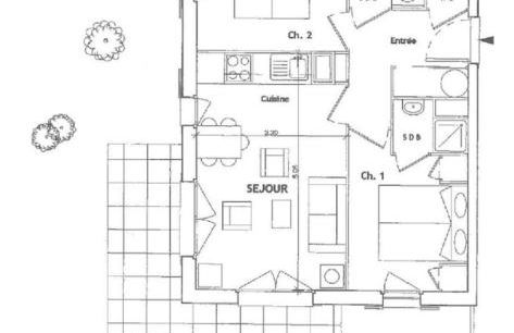 Appartement avec piscine & jardin pied de la télécabine - Photo 9