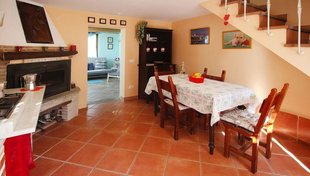Holiday Home With Above-ground Pool and sea View in Monteggiori - Foto 4, Cocina privada