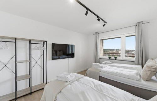 Malu Rooms - Über den Dächern der Stadt, Zentrum, Parkhaus, Panorama, Terrasse, höchste FeWo der Stadt - Foto 3