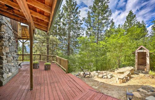 Peaceful Cabin with Mtn and River Views, Fire Pit - Foto 27