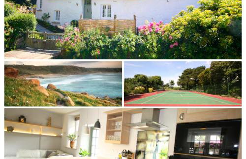 Putsborough Manor 3 Self Catering Cottages with Beach a short walk, dog friendly all year, On site Tennis, Play Area, Paddock, Spa baths, BBQ, Private Gardens, Superfast WIFI - Photo 4