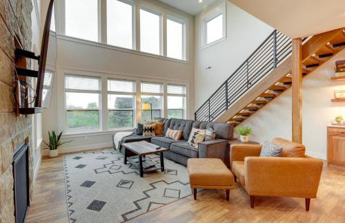 Hot Tub and Deck at Red Lodge Retreat - Foto 1