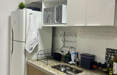 Studio Home Office Completo Cama Queen e Ar Condicionado Vista Panorâmica - Foto 5