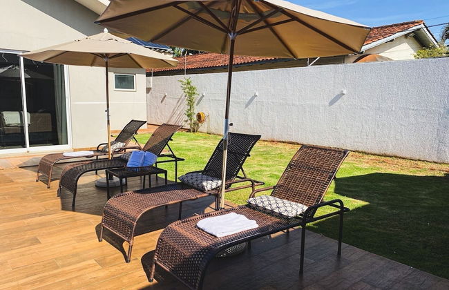 Casa com piscina 5 suites 1 quarto e AC - Foto 28