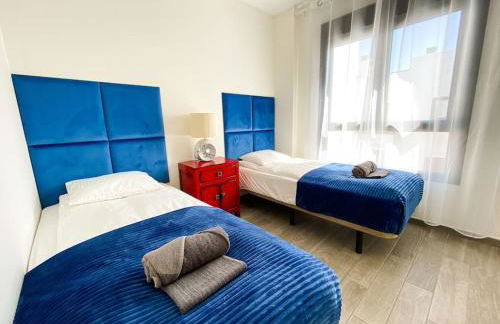 Sunny Luxury Apartment with two great sunny - level terraces, two swimming pools, in a new complex Pueblo Majorero, close to Fuerteventura Golf Club, next to the beach , Atlantico Shopping Mall and casino in Caleta de Fuste - Foto 30