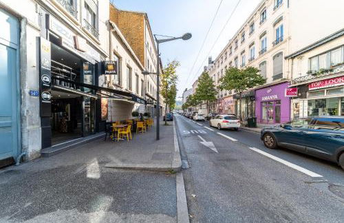 Le Marietton appartement cosy à deux pas du métro Valmy - Foto 23