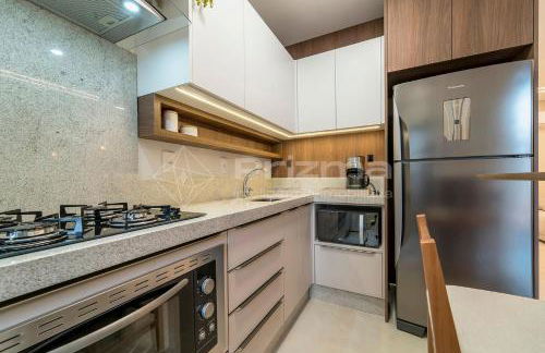 306 Bl 03 - WaldGarten Bombinhas - 50 m do Mar e Frente Avenida - Condomínio de Alto Padrão - Piscina - Academia - Salão de jogos - Foto 30