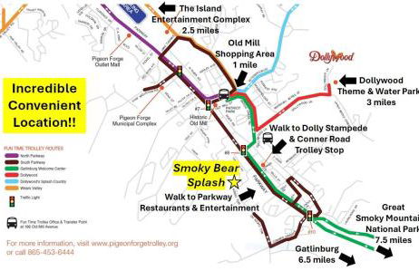 Smoky Bear Splash Top Rated Private Pool Cabin with Hot Tub, Mtn Views, Arcade Games, Excellent Location - Foto 46