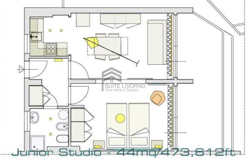 Suites Marilia Apartments - Suite Livorno Holiday Home Group - Foto 43